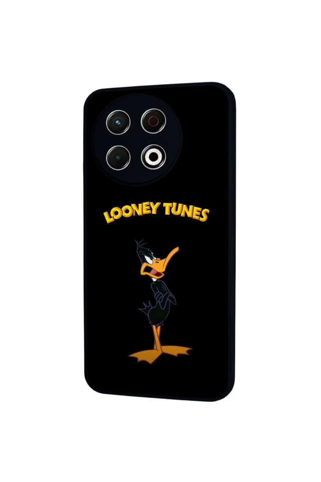 Tecno Spark 30 Pro Uyumlu Daffy duck Tasarımlı Glossy Premium Kılıf
