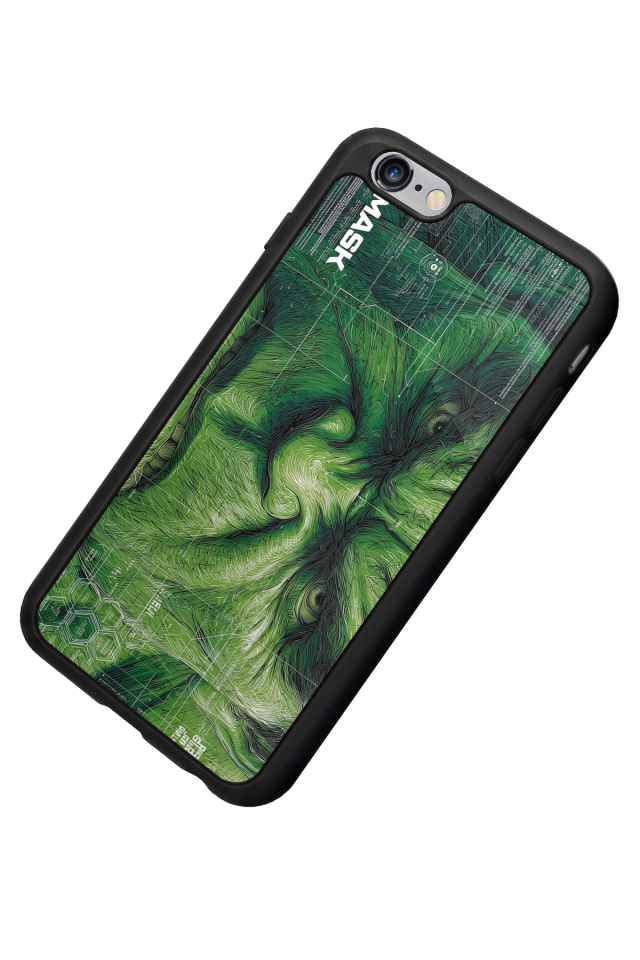 iPhone 6 Plus Uyumlu Hulk Tasarımlı Glossy Premium Kılıf
