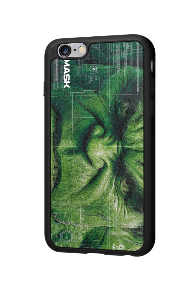 iPhone 6 Plus Uyumlu Hulk Tasarımlı Glossy Premium Kılıf
