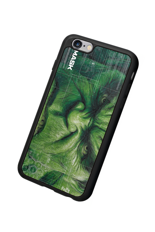 iPhone 6 Plus Uyumlu Hulk Tasarımlı Glossy Premium Kılıf