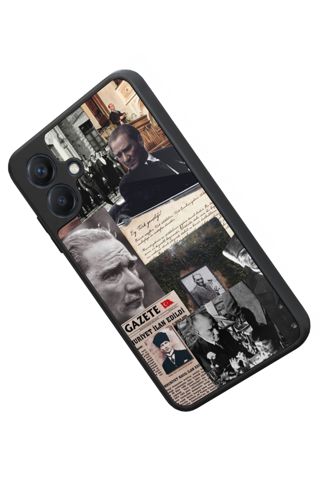 Samsung Galaxy A07 Uyumlu Mustafa Kemal Ataturk Tasarımlı Glossy Premium Kılıf