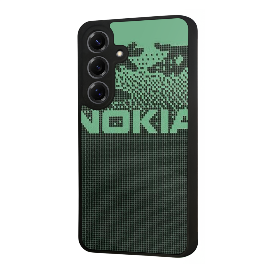 Samsung Galaxy S25 Uyumlu Nokia Tasarımlı Glossy Premium Kılıf