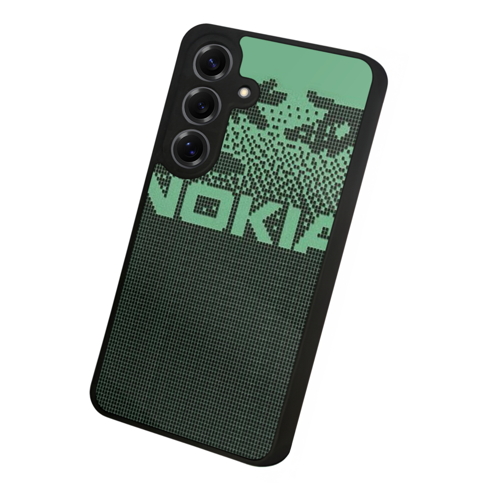 Samsung Galaxy S25 Uyumlu Nokia Tasarımlı Glossy Premium Kılıf