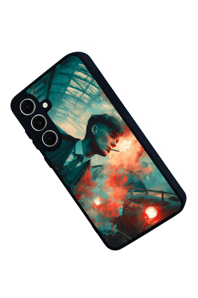 Samsung Galaxy A16 Uyumlu Peaky Blinders Tasarımlı Glossy Premium Kılıf