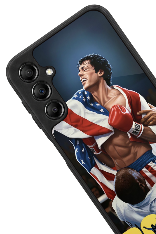 Samsung Galaxy A14 Uyumlu Rocky Tasarımlı Glossy Premium Kılıf