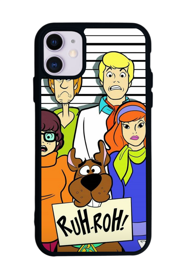 iPhone 11 Uyumlu Scooby Doo Tasarımlı Glossy Premium Kılıf