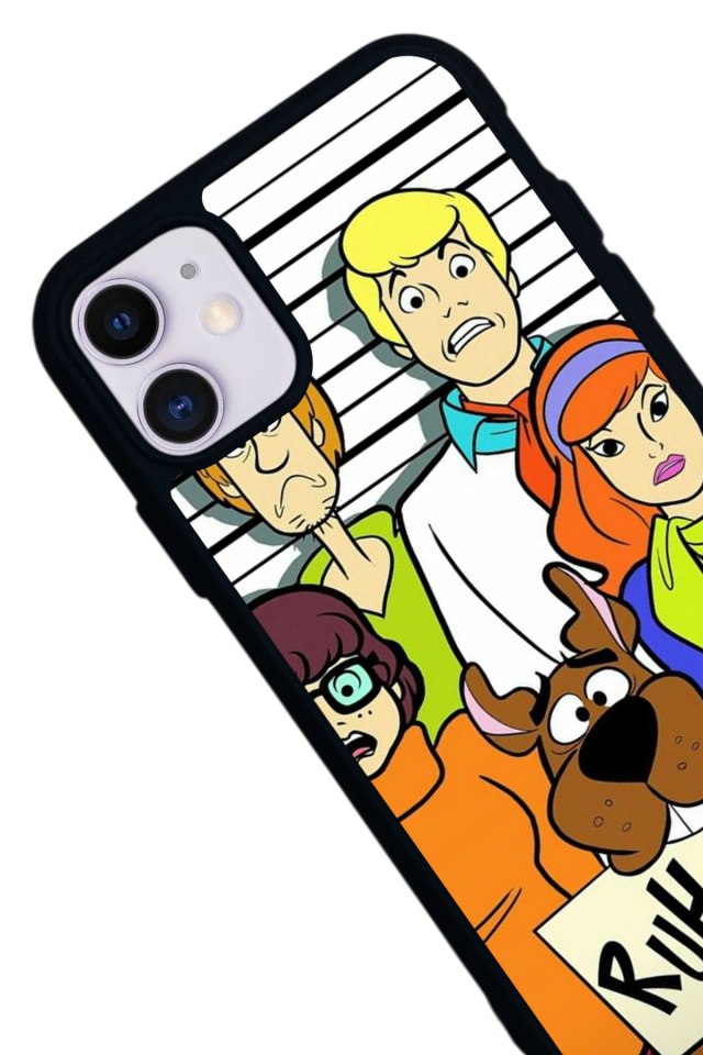 iPhone 11 Uyumlu Scooby Doo Tasarımlı Glossy Premium Kılıf