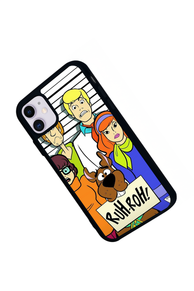 iPhone 11 Uyumlu Scooby Doo Tasarımlı Glossy Premium Kılıf