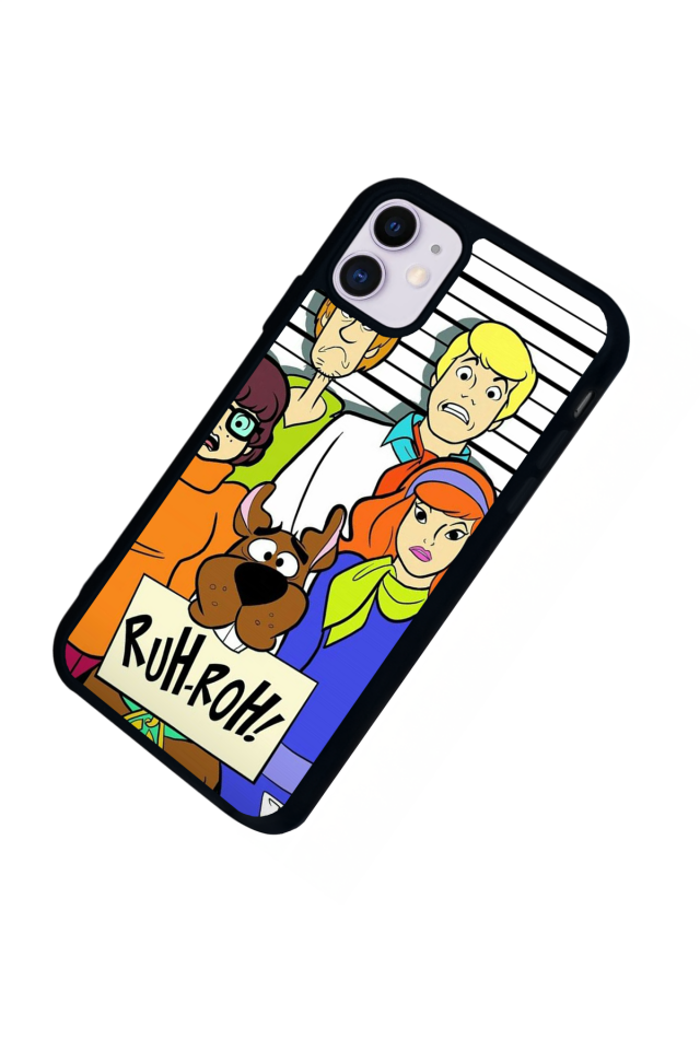 iPhone 11 Uyumlu Scooby Doo Tasarımlı Glossy Premium Kılıf