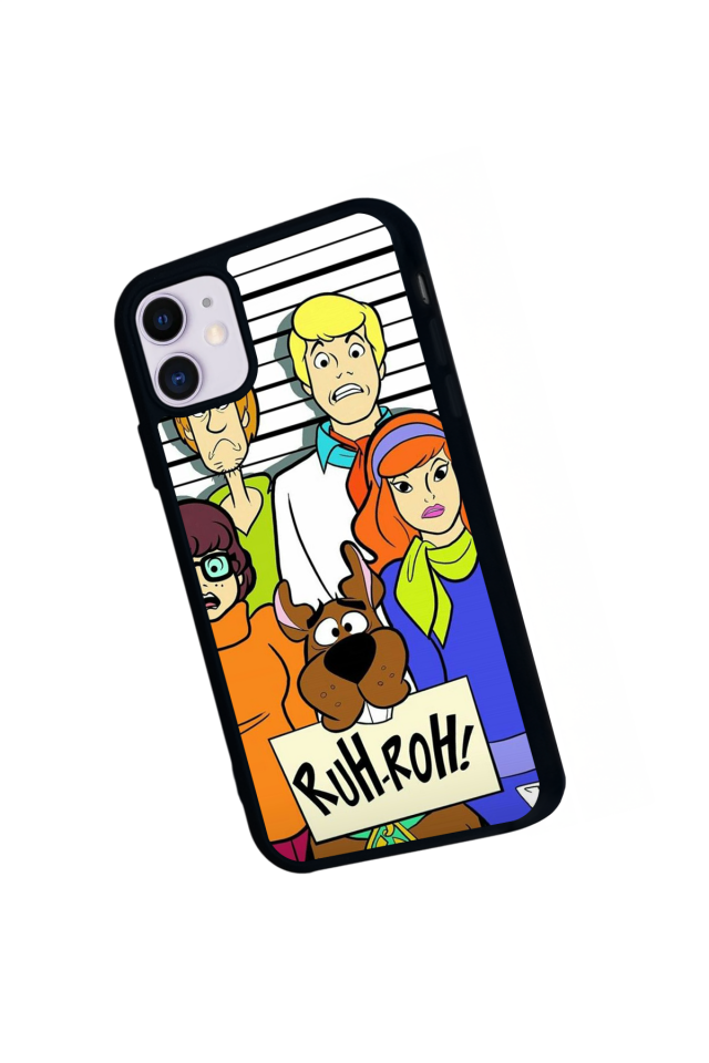 iPhone 11 Uyumlu Scooby Doo Tasarımlı Glossy Premium Kılıf