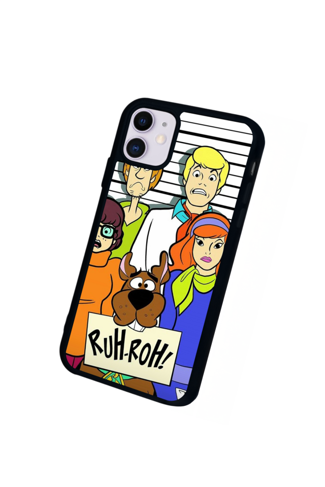 iPhone 11 Uyumlu Scooby Doo Tasarımlı Glossy Premium Kılıf