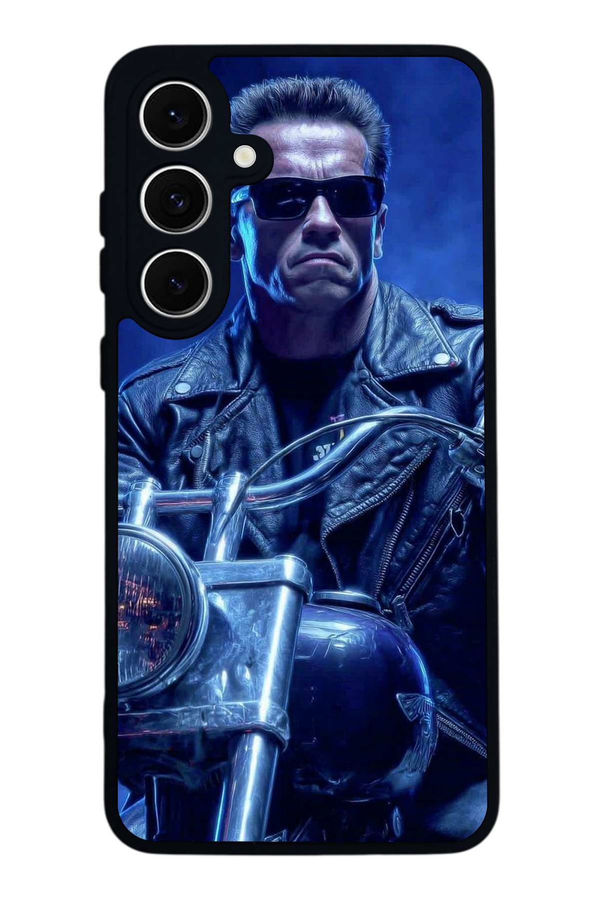 Samsung Galaxy S24 FE Uyumlu Terminator Tasarımlı Glossy Premium Kılıf
