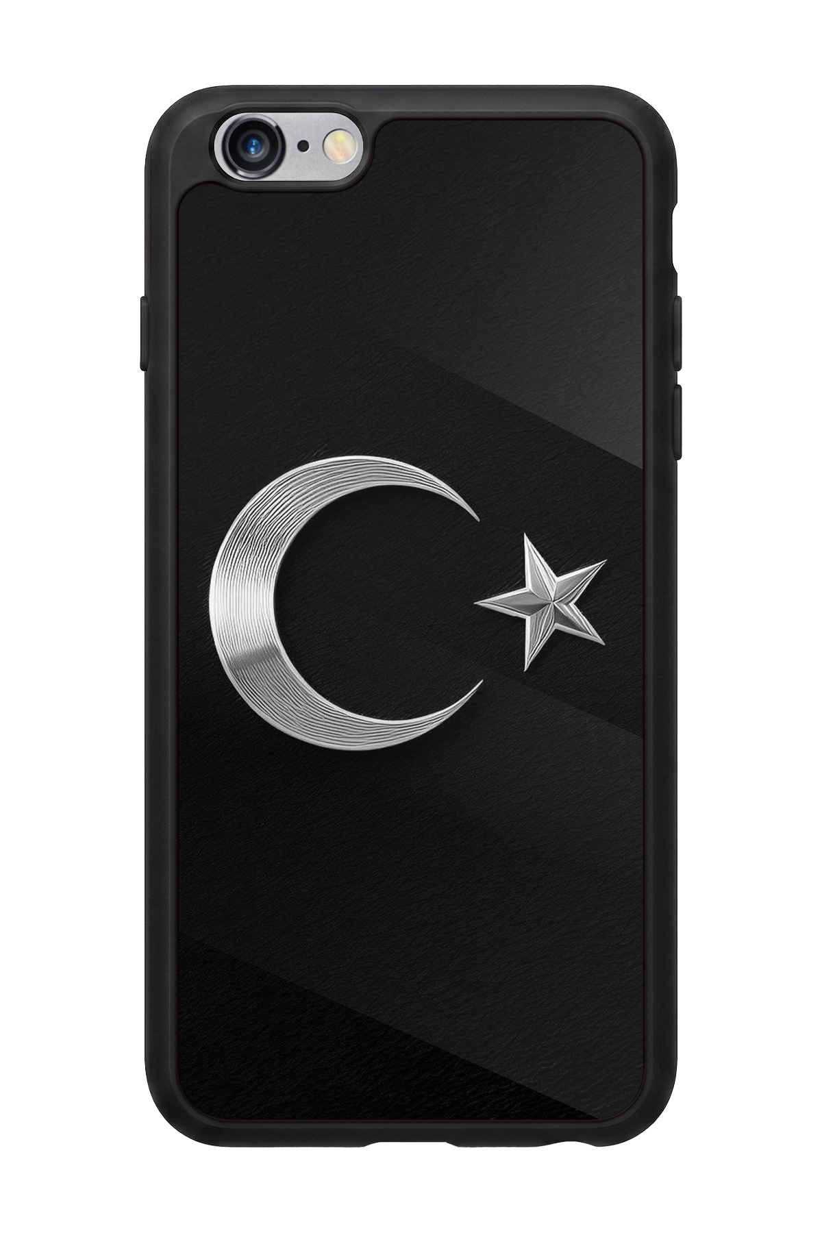 iPhone 6s Plus Uyumlu Türk Bayragi Tasarımlı Glossy Premium Kılıf