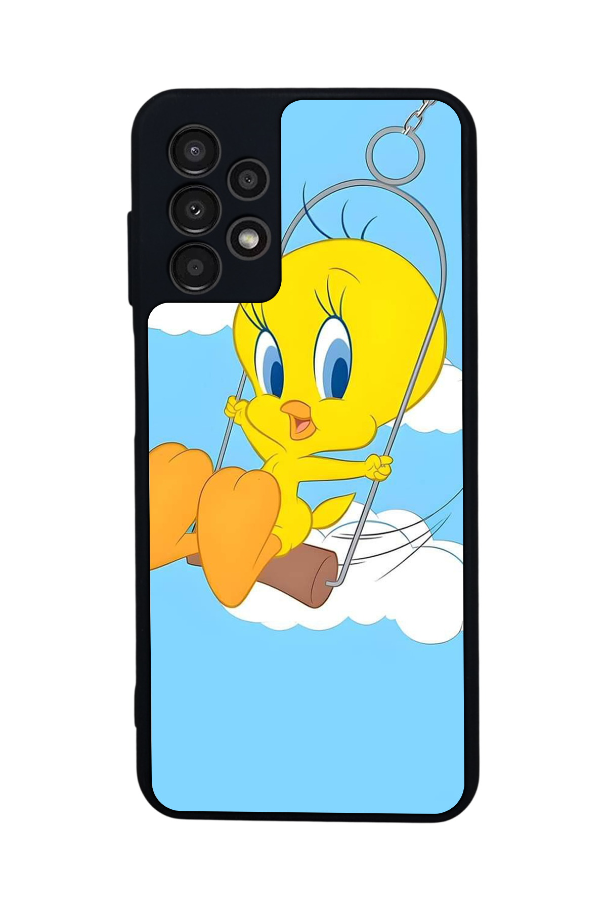 Samsung Galaxy A13 Uyumlu Tweety Tasarımlı Glossy Premium Kılıf
