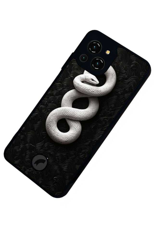 Reeder S23 Pro Max Uyumlu Yılan Tasarımlı Glossy Premium Kılıf