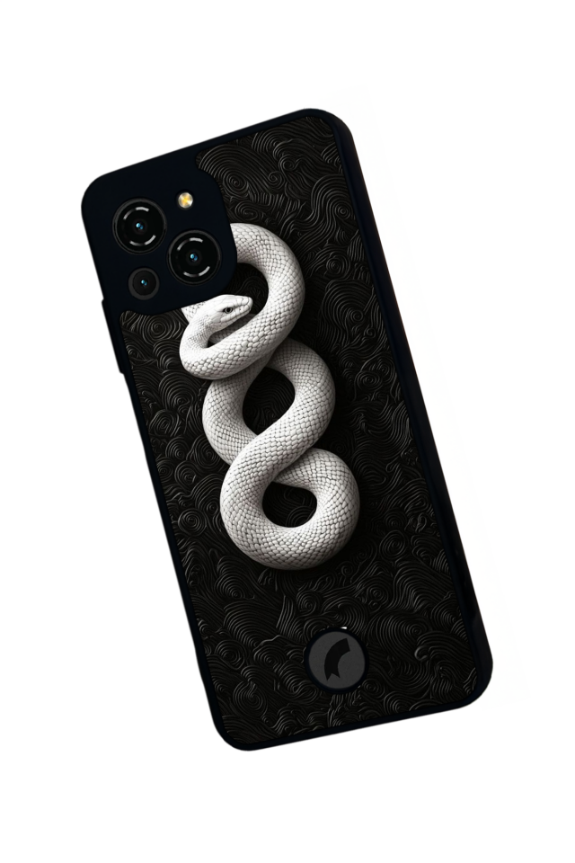Reeder S23 Pro Max Uyumlu Yılan Tasarımlı Glossy Premium Kılıf