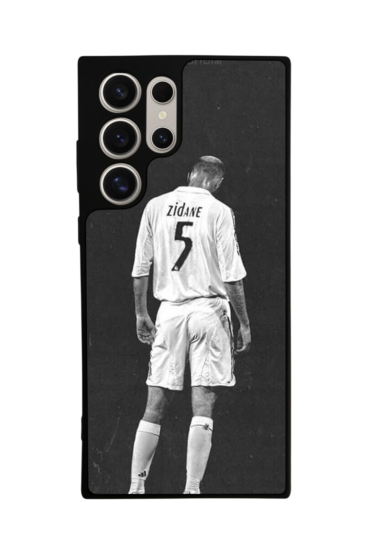 Samsung Galaxy S23 Ultra Uyumlu Zidane Tasarımlı Glossy Premium Kılıf