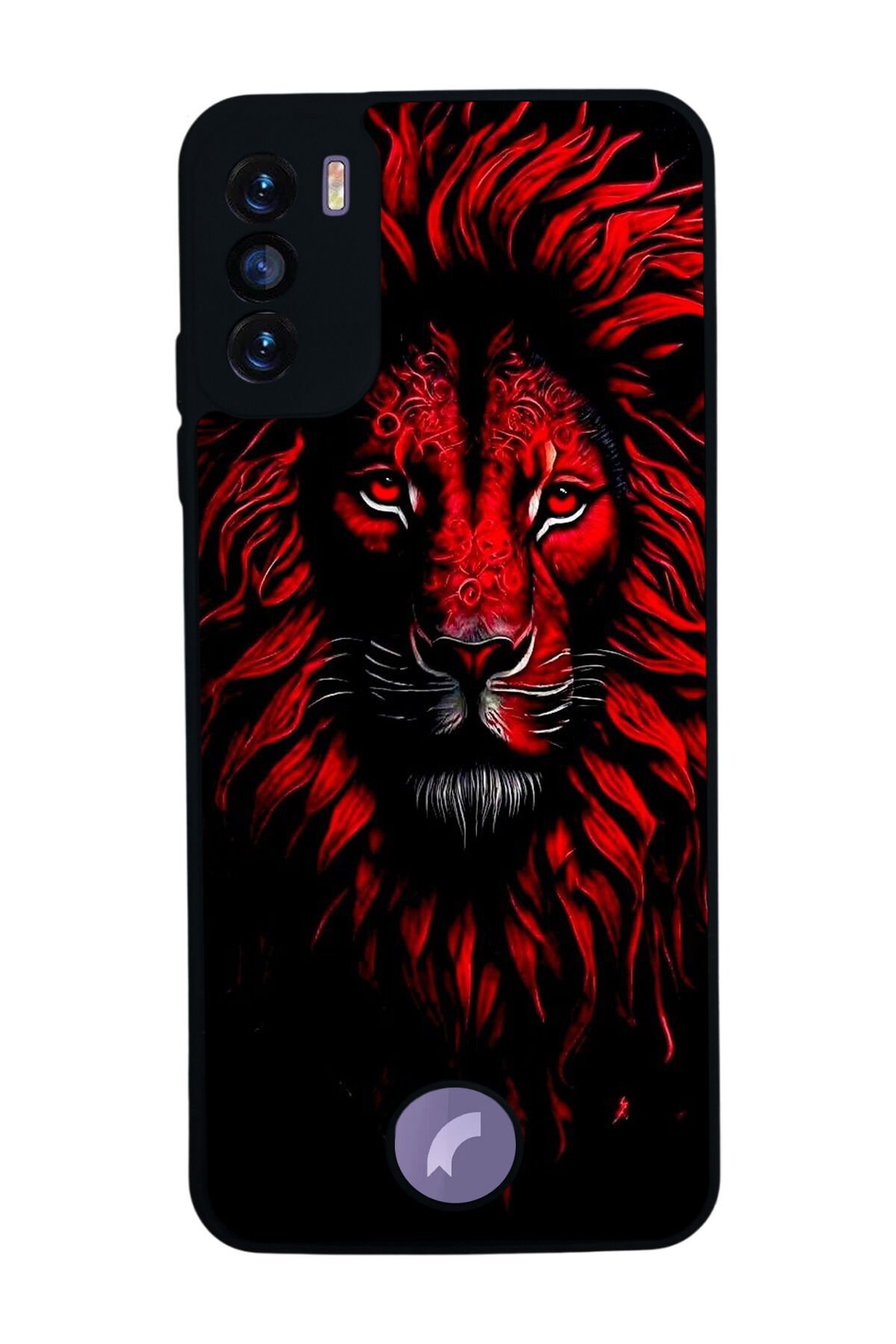 Reeder S19 Max Pro S Uyumlu Aslan Tasarımlı Glossy Premium Kılıf