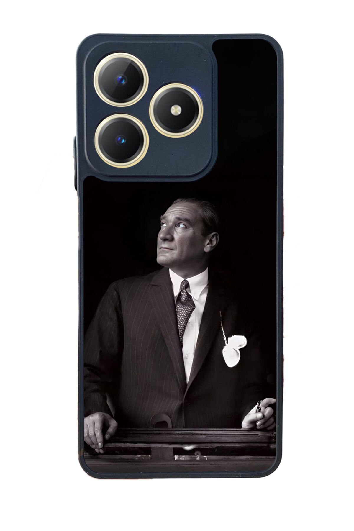 Realme C63 Mat Uyumlu Siyah Kılıf – Yumuşak Silikon, Koruyucu, Şok Emici Kapak