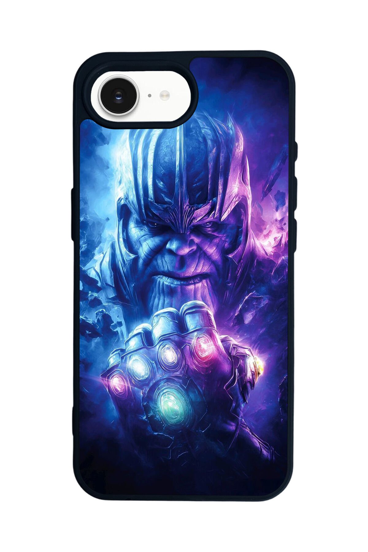 iPhone 16E Uyumlu Thanos Tasarımlı Glossy Premium Kılıf