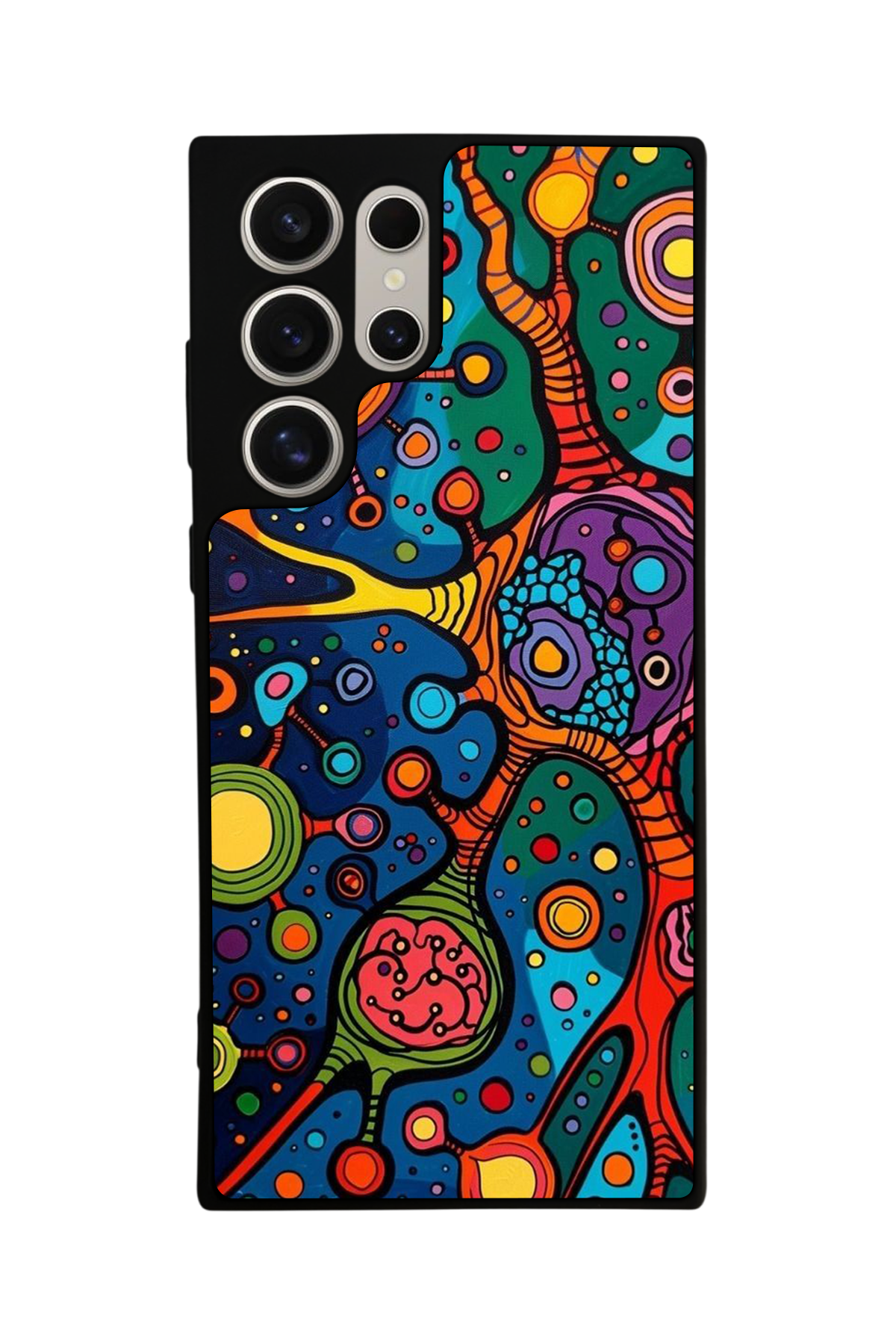 Samsung Galaxy S24 Ultra Uyumlu Abstract Tasarımlı Glossy Premium Kılıf