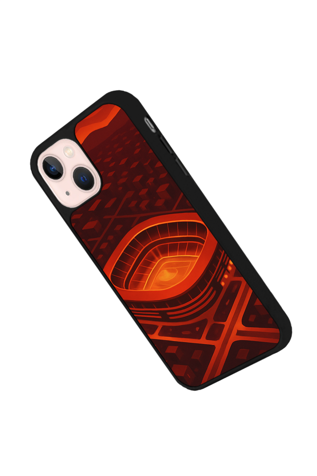 iPhone 13 Mini Uyumlu Aslan Tasarımlı Glossy Premium Kılıf