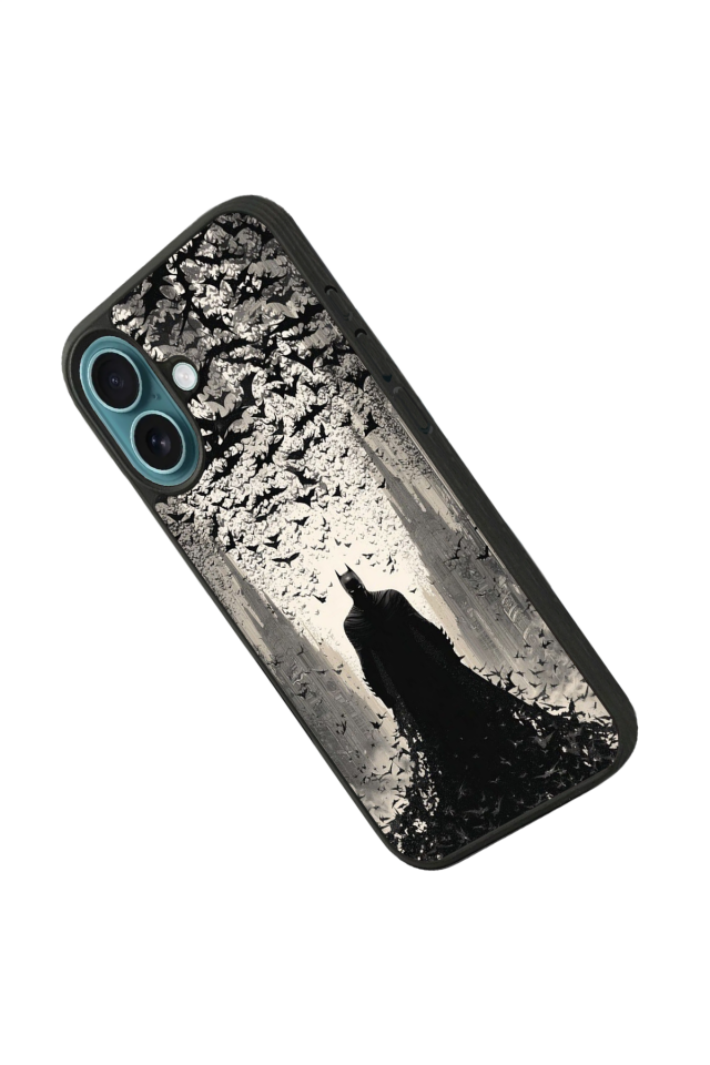 iPhone 16 Plus Uyumlu Batman Tasarımlı Glossy Premium Kılıf
