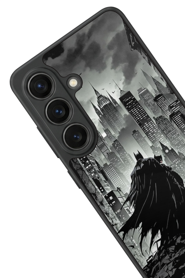Samsung Galaxy S26 Uyumlu Batman Tasarımlı Glossy Premium Kılıf