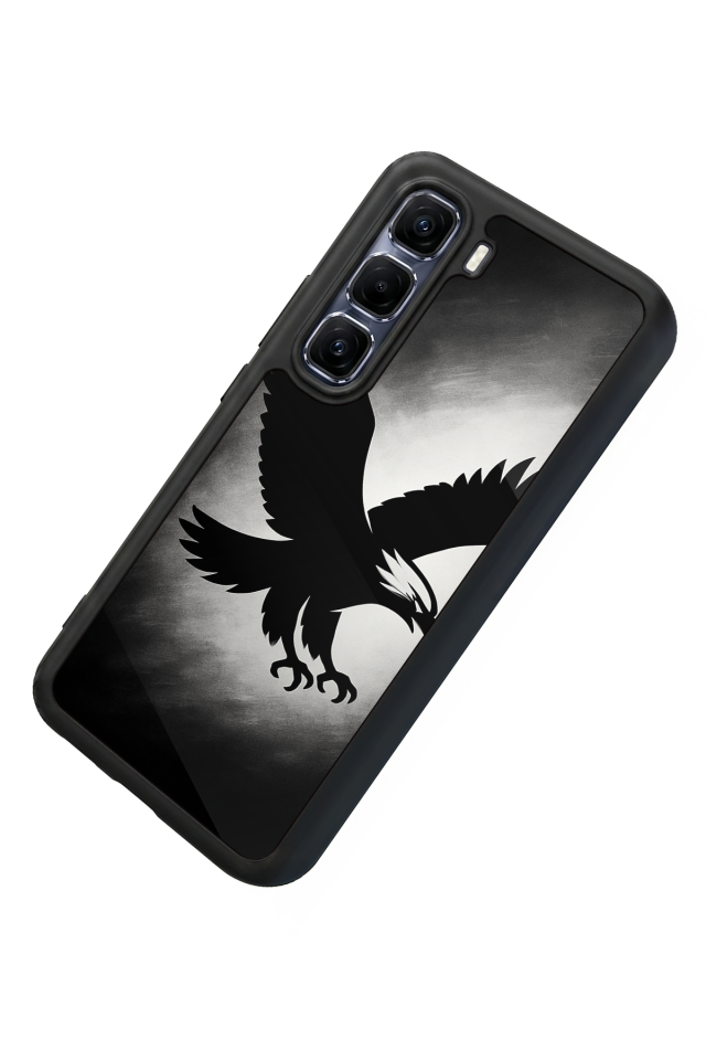 Infinix Hot 60 Pro Plus Uyumlu Besiktas Tasarımlı Glossy Premium Kılıf
