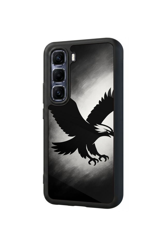 Infinix Hot 60 Pro Plus Uyumlu Besiktas Tasarımlı Glossy Premium Kılıf