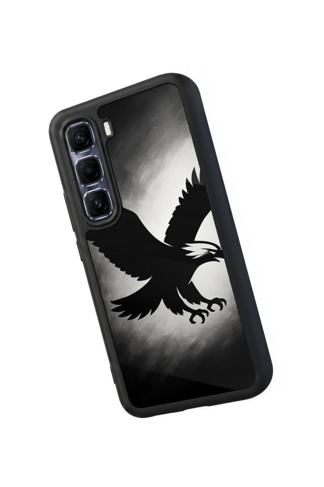 Infinix Hot 60 Pro Plus Uyumlu Besiktas Tasarımlı Glossy Premium Kılıf
