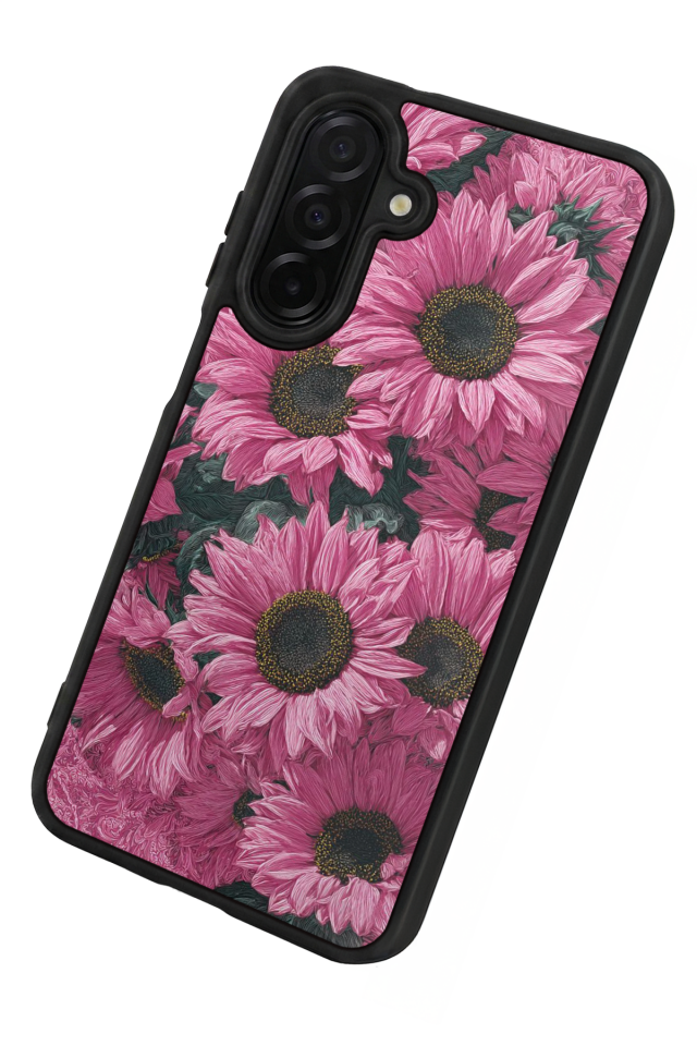 Samsung Galaxy A36 Uyumlu Cicek Tasarımlı Glossy Premium Kılıf