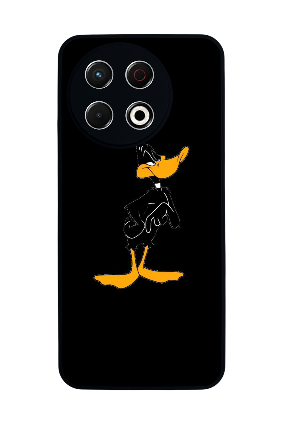 Tecno Spark 30 Pro Uyumlu Daffy duck Tasarımlı Glossy Premium Kılıf