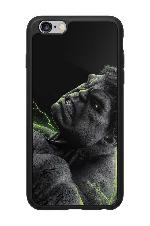 iPhone 6 Plus Uyumlu Hulk Tasarımlı Glossy Premium Kılıf