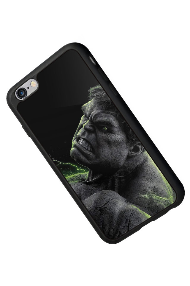 iPhone 6 Plus Uyumlu Hulk Tasarımlı Glossy Premium Kılıf