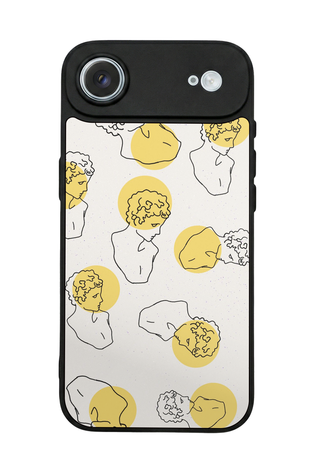 iPhone 17 Air Uyumlu Line Art Tasarımlı Glossy Premium Kılıf