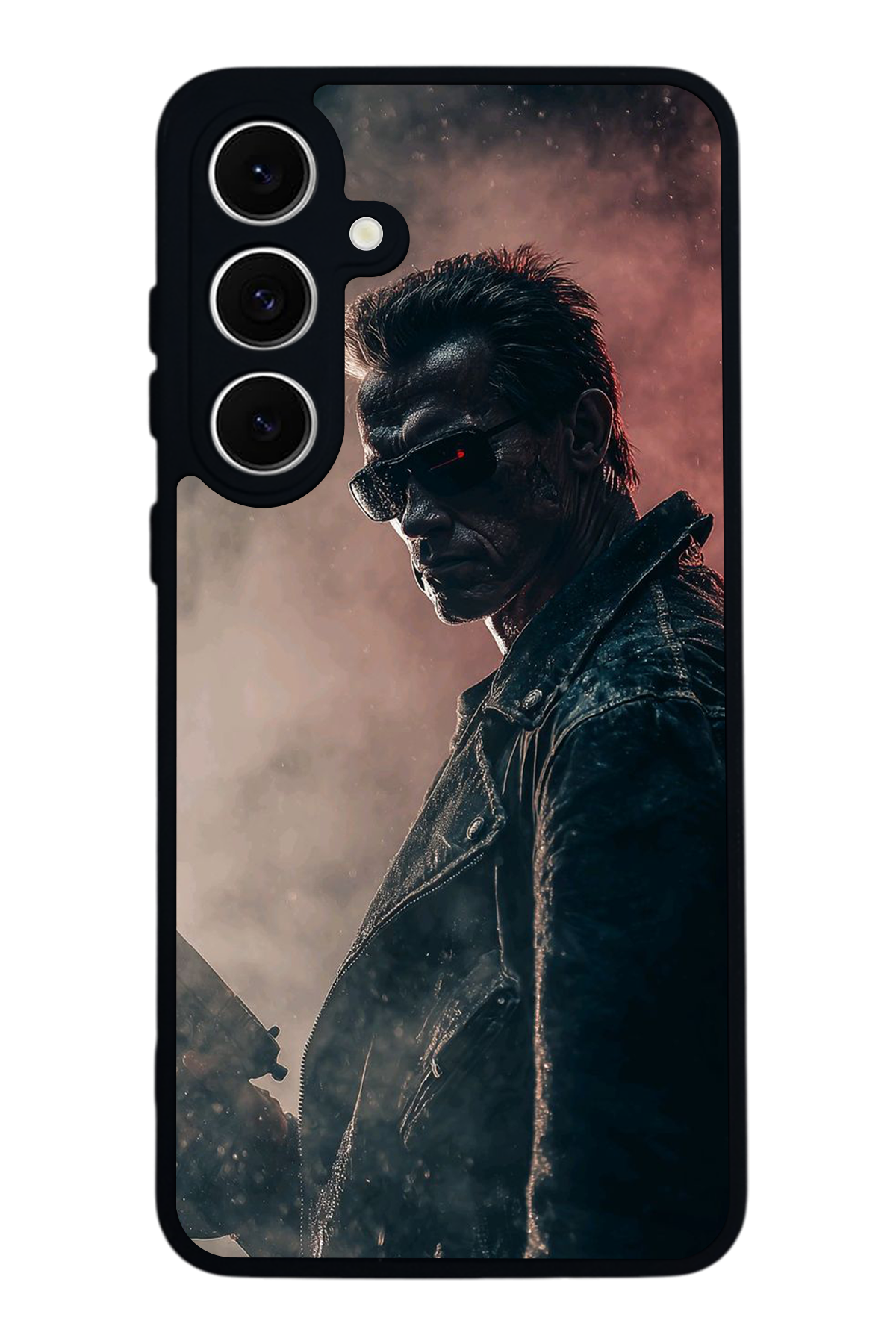 Samsung Galaxy S24 FE Uyumlu Terminator Tasarımlı Glossy Premium Kılıf