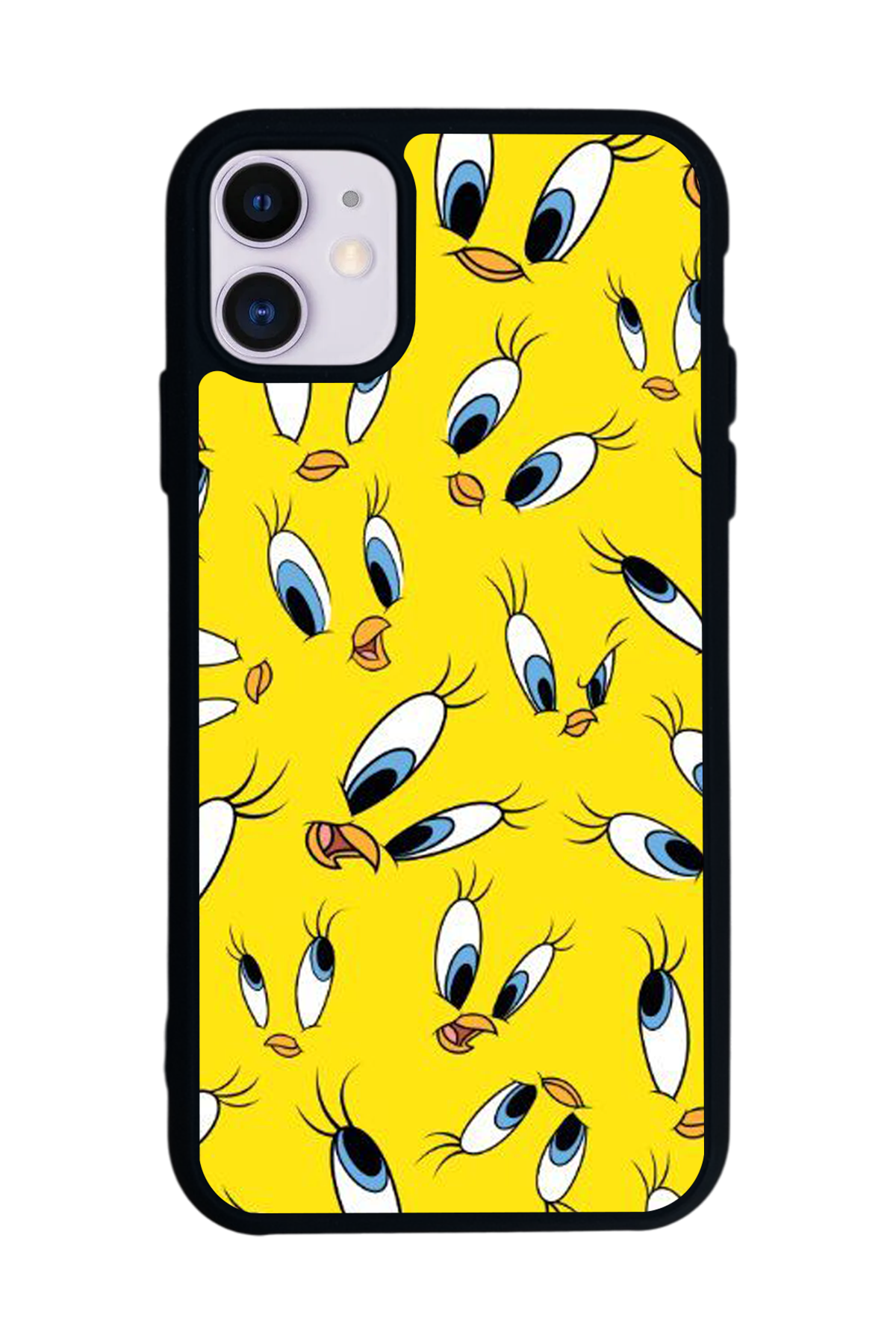 iPhone 11 Uyumlu Tweety Tasarımlı Glossy Premium Kılıf