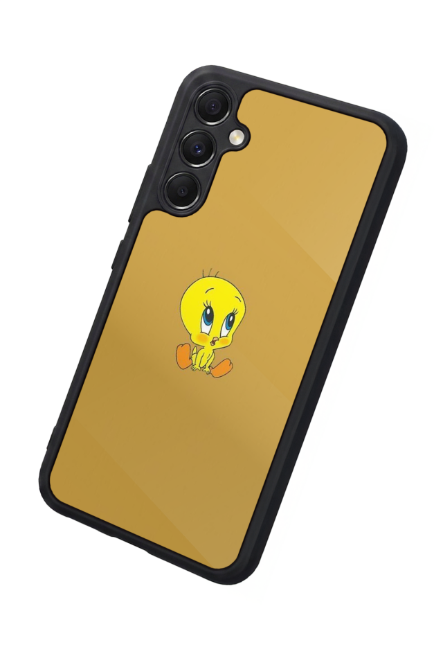 Samsung Galaxy M34 Uyumlu Tweety Tasarımlı Glossy Premium Kılıf