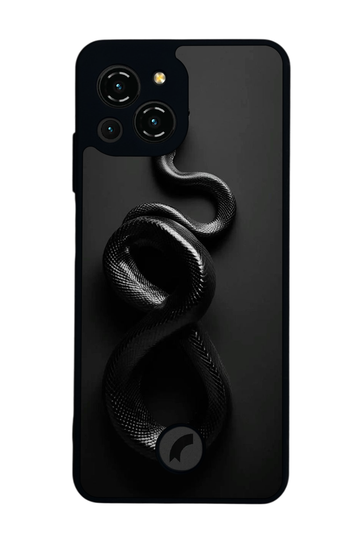 Reeder S23 Pro Max Uyumlu Yılan Tasarımlı Glossy Premium Kılıf