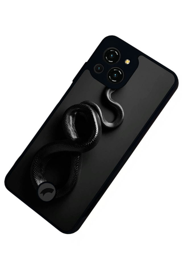 Reeder S23 Pro Max Uyumlu Yılan Tasarımlı Glossy Premium Kılıf