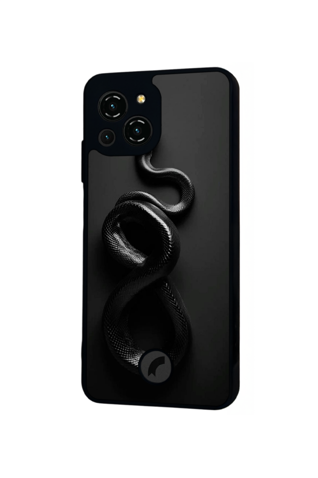 Reeder S23 Pro Max Uyumlu Yılan Tasarımlı Glossy Premium Kılıf