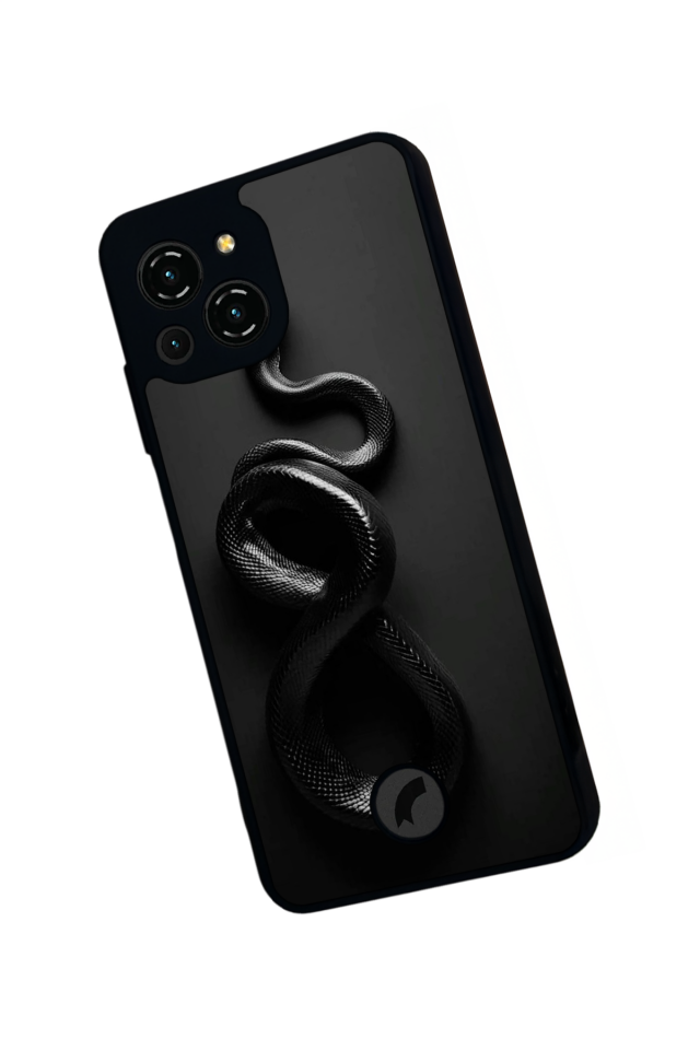 Reeder S23 Pro Max Uyumlu Yılan Tasarımlı Glossy Premium Kılıf