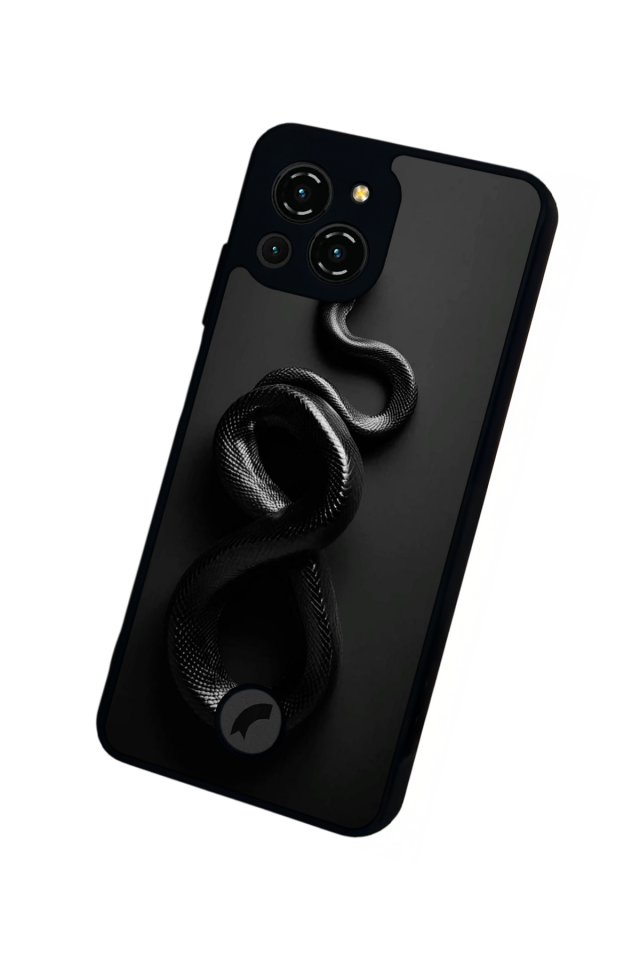 Reeder S23 Pro Max Uyumlu Yılan Tasarımlı Glossy Premium Kılıf