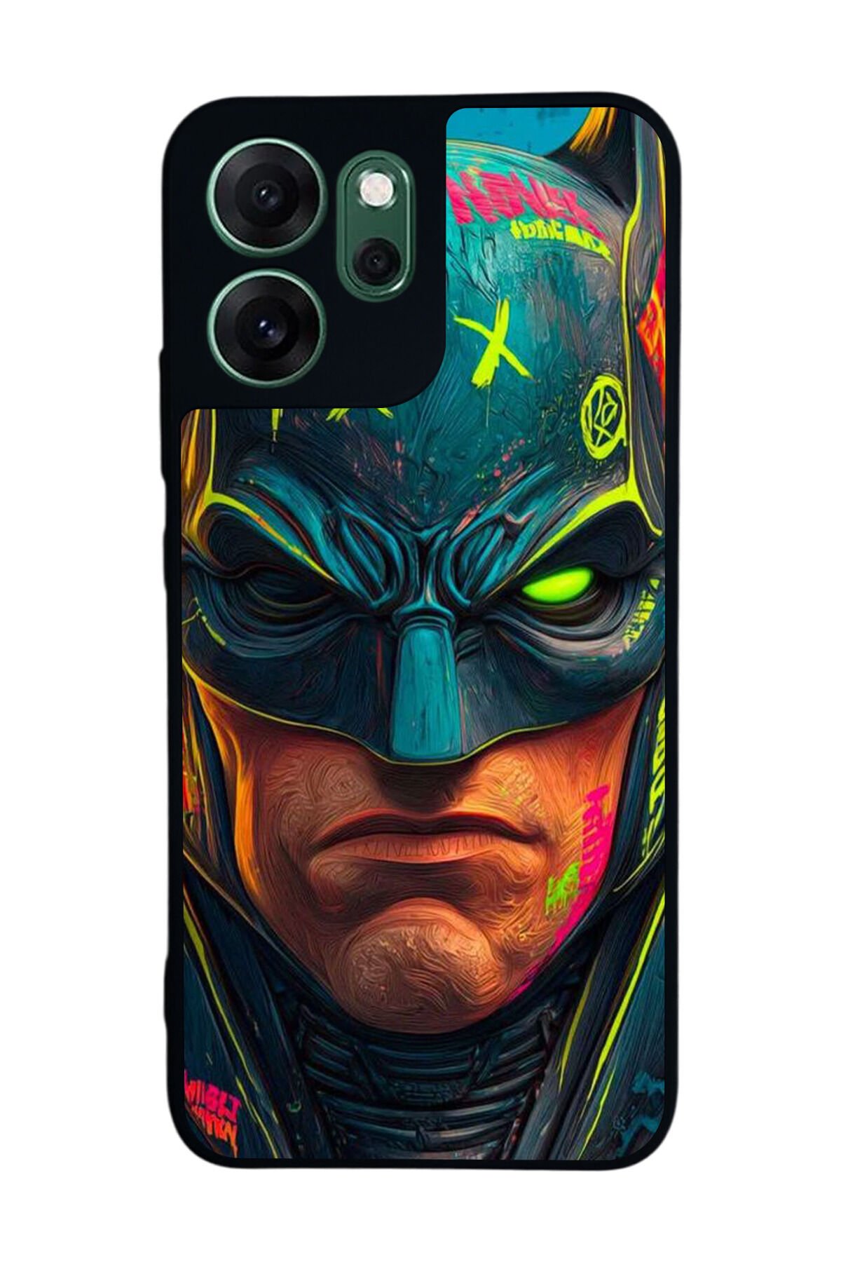 Oppo Reno 14F Uyumlu Batman Tasarımlı Glossy Premium Kılıf