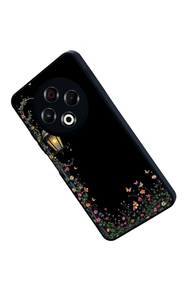 Tecno Spark 30 Uyumlu Floral Tasarımlı Glossy Premium Kılıf
