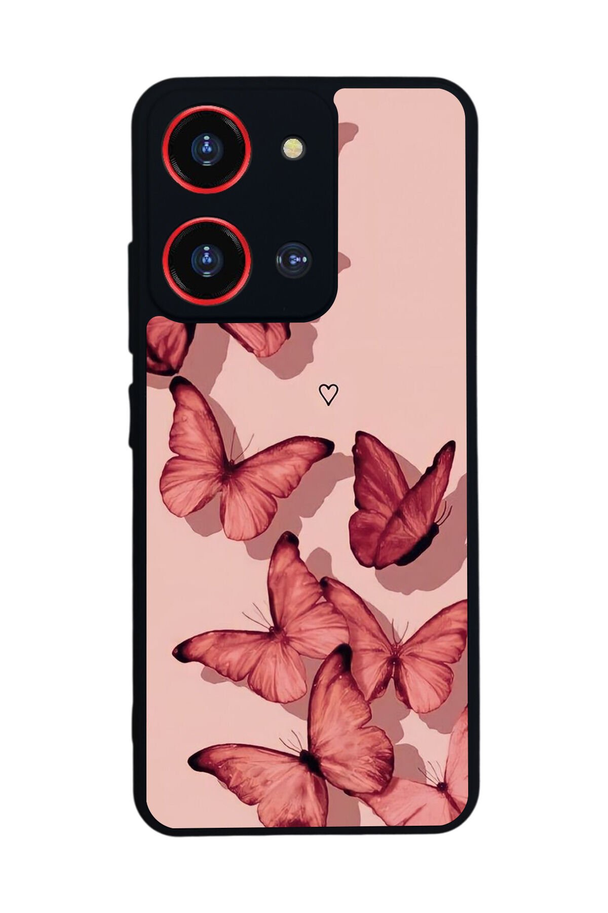 Reeder S19 Max Pro S ZOOM Uyumlu Kelebek Tasarımlı Glossy Premium Kılıf