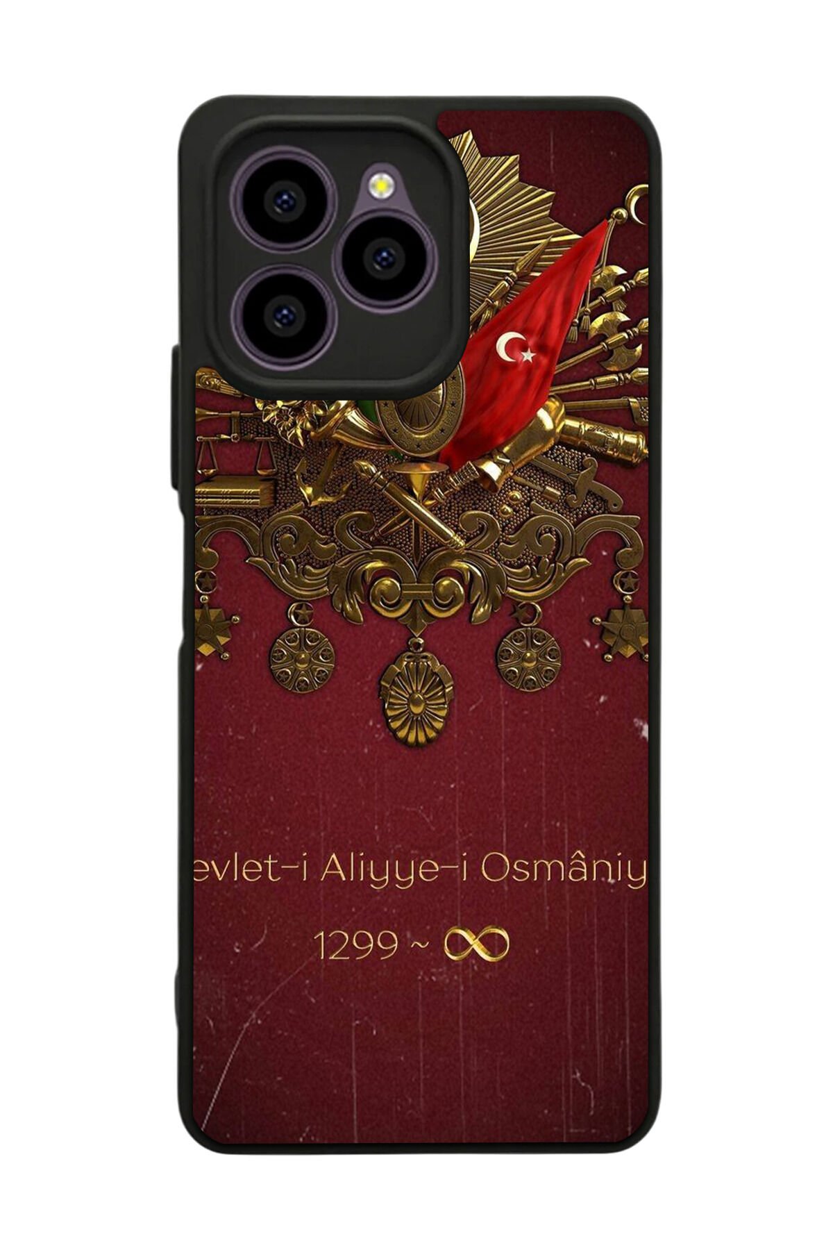 Omix X6 Uyumlu Osmanli Tugrasi Tasarımlı Glossy Premium Kılıf