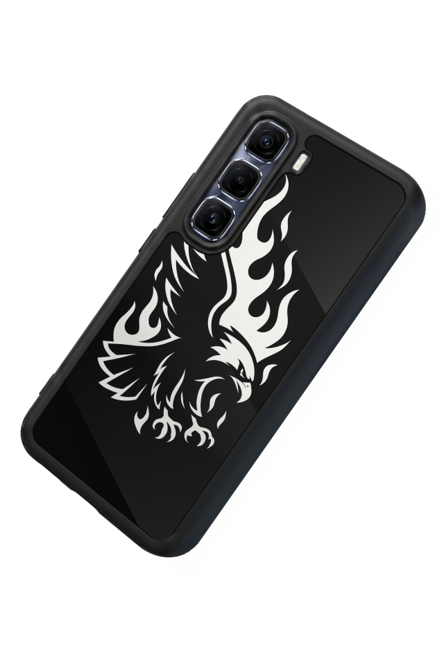 Infinix Hot 60 Pro Plus Uyumlu Besiktas Tasarımlı Glossy Premium Kılıf