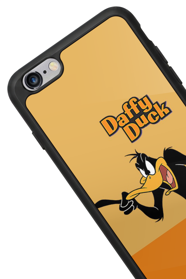 iPhone 6s Plus Uyumlu Daffy duck Tasarımlı Glossy Premium Kılıf